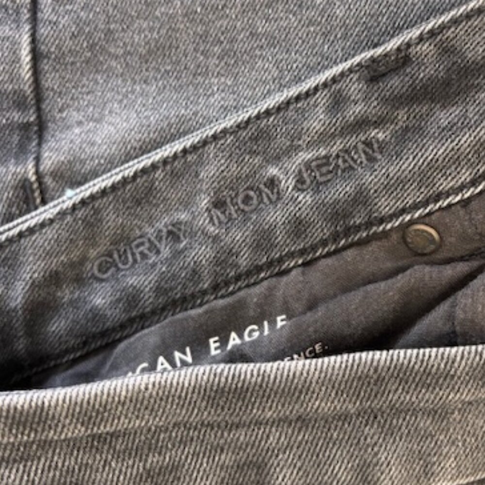 American Eagle Curvy Mom Jean Women’s 14 X-Long - Picture 7 of 8